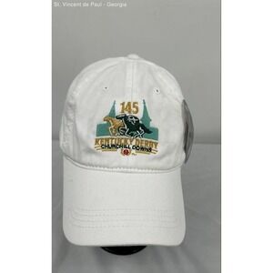 Cap America Kentucky Derbry Churchill Downs Hat Unisex OSFM White Logo NWT